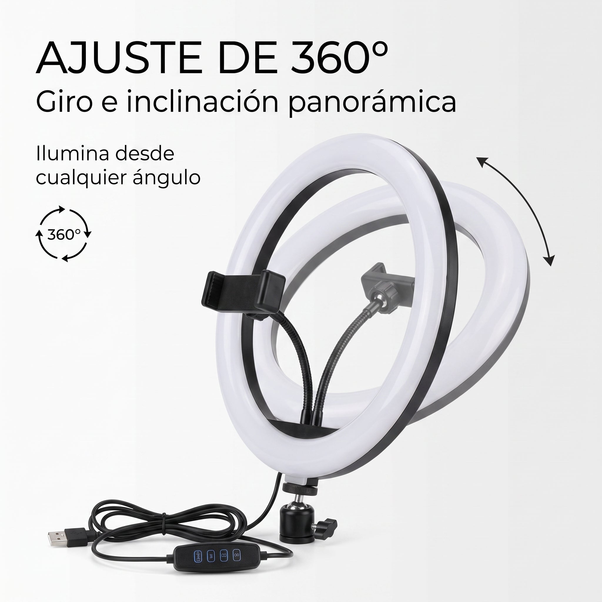 Aro de Luz LED RGB MJ-30