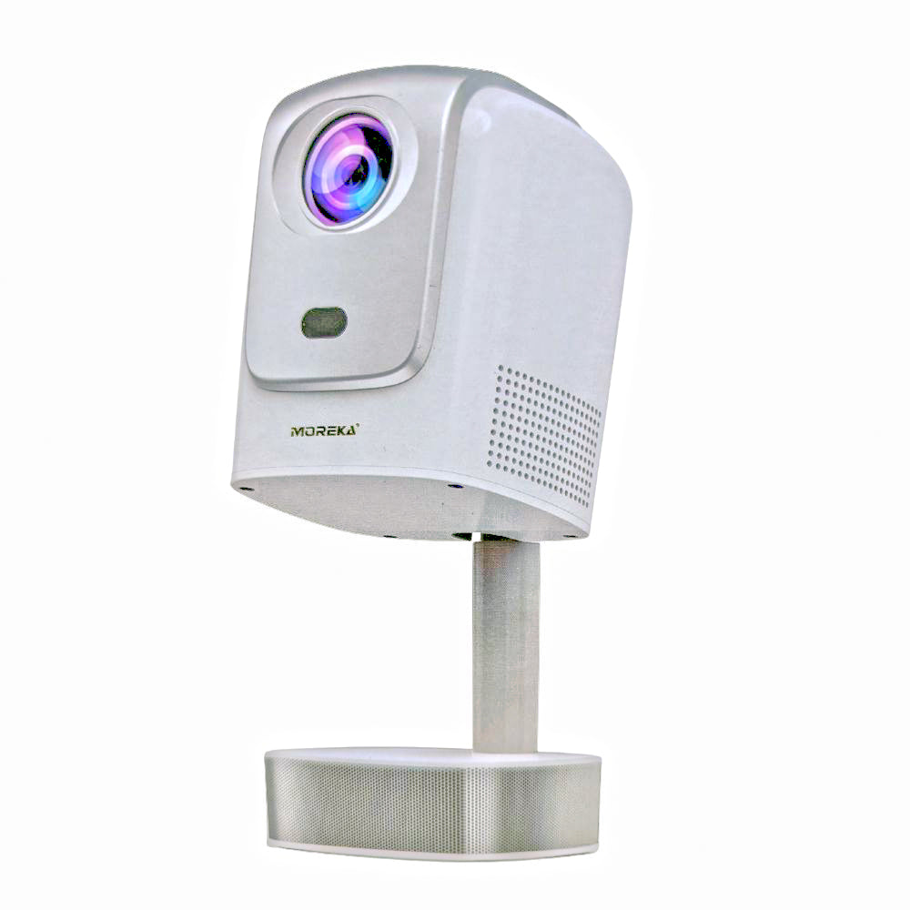Proyector Android 11 4k Hd Wifi Smart Tv 7600 lumenes HDMI Moreka MOP-08S