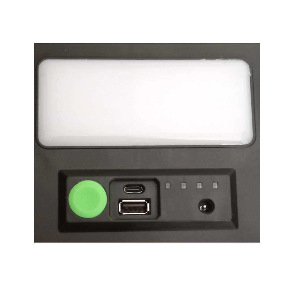 Panel Solar y bateria Moreka MOR-120S 20W 3000 mAh Para Exteriores