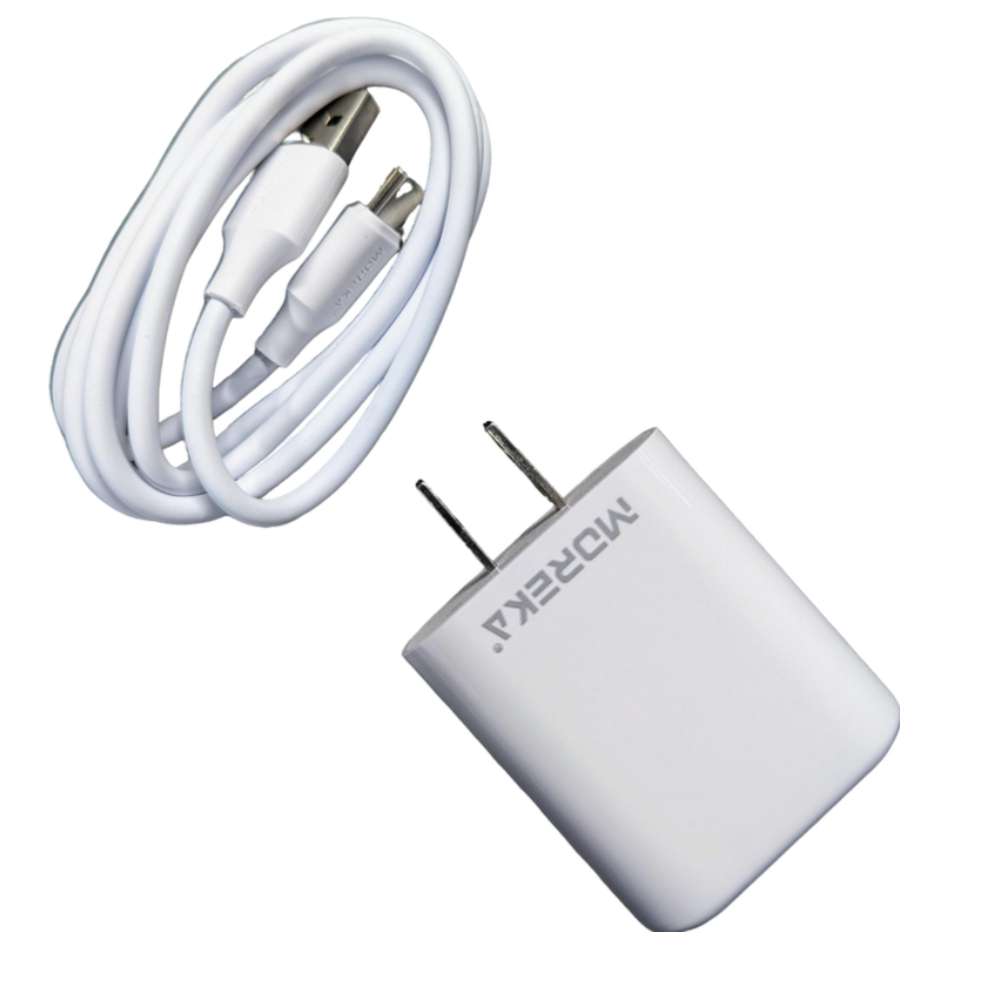 Cargador Moreka MR2887 2.4A Incluye Cable tipo C