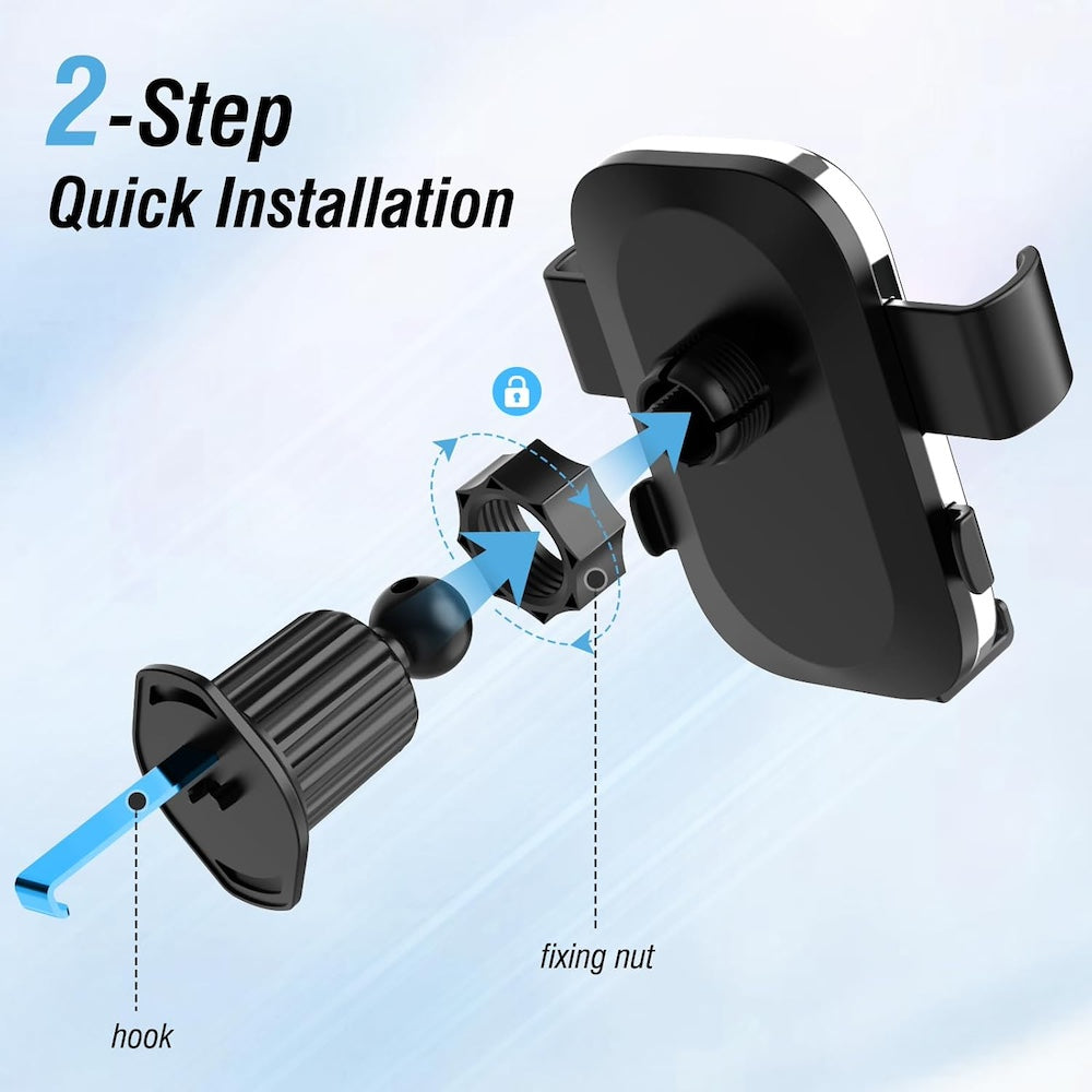 Soporte Automóvil Rendija Ventilación Rotación 360° Moreka Modelo MRT-932
