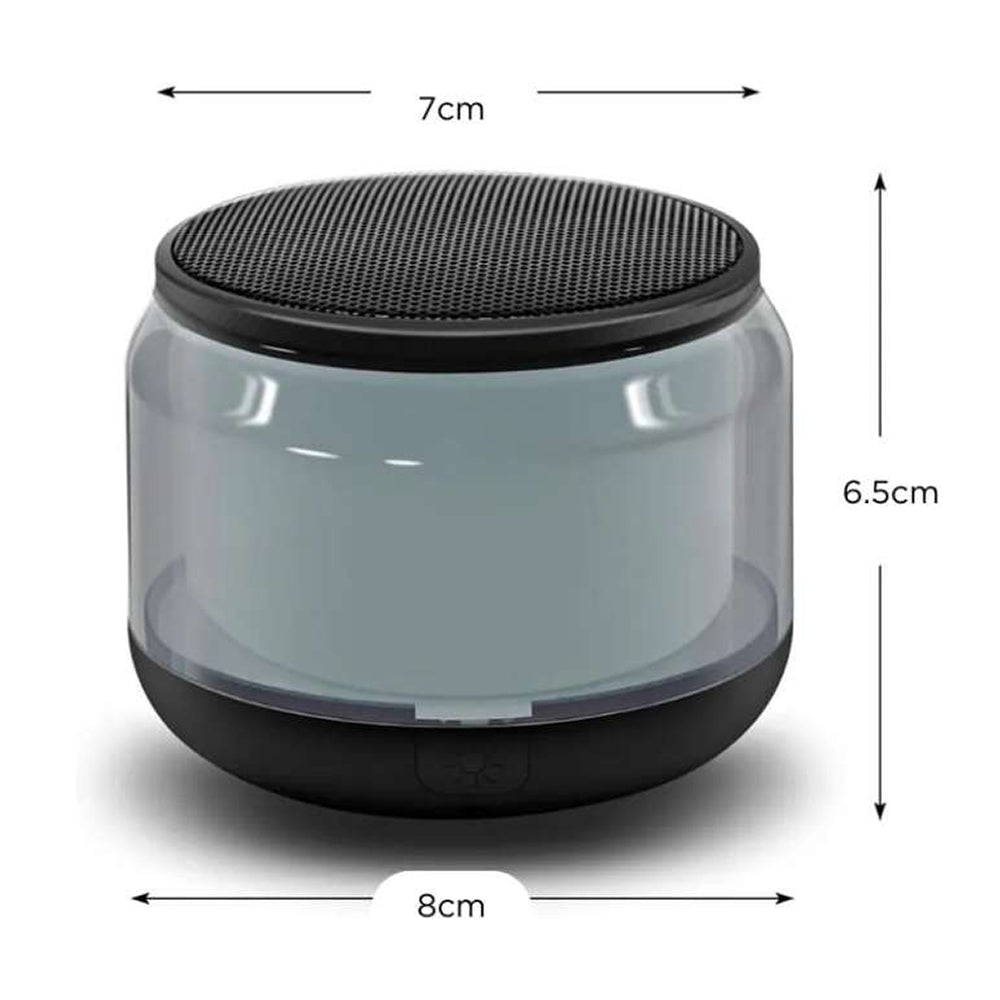 Bocina MS300 5W 5000mAh 4-5 hrs de bateria Bluetooth luz RGB recargable