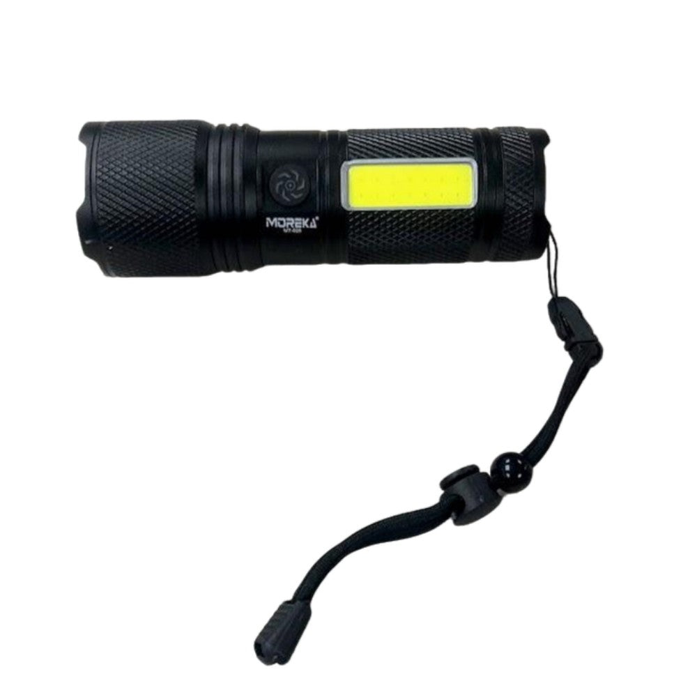 Linterna tactica metalica recargable 2400mAh TG+COB 3000 metros de distancia MT-025