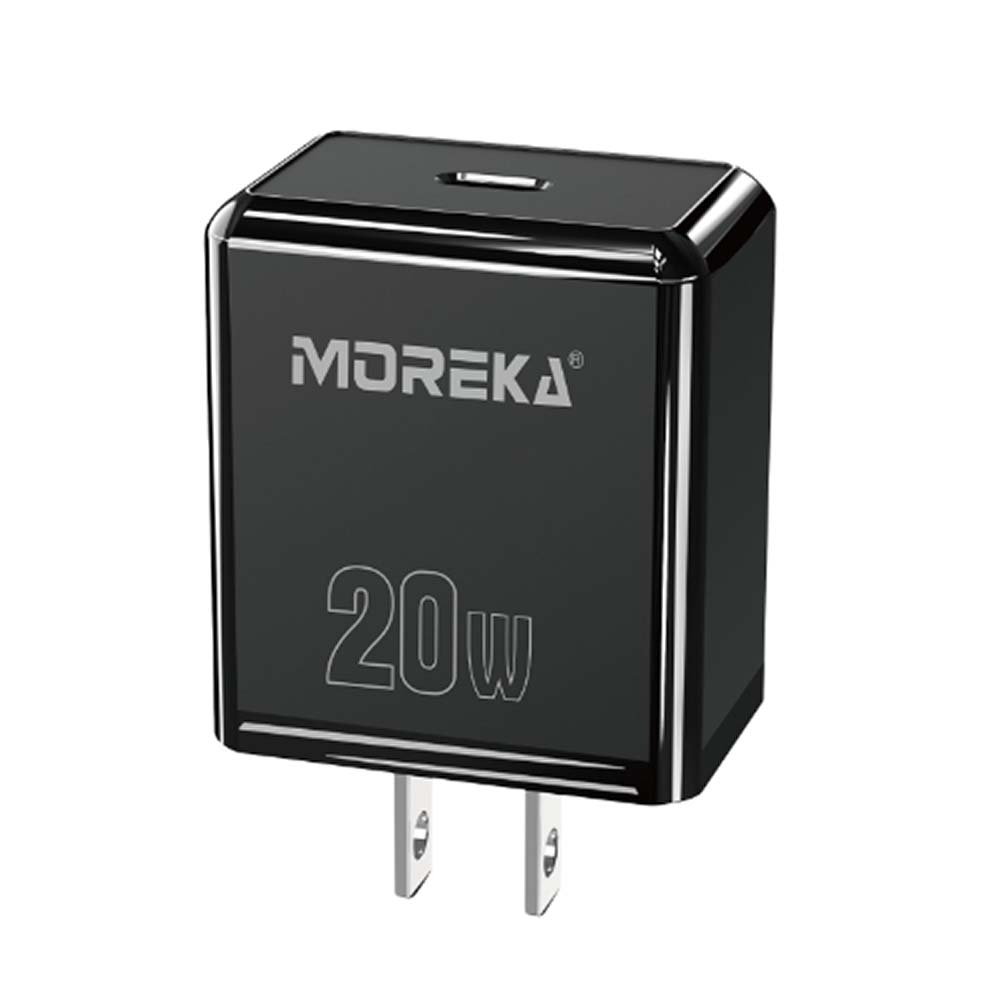 Cargador 20W Moreka P205 puerto tipo C Cubo