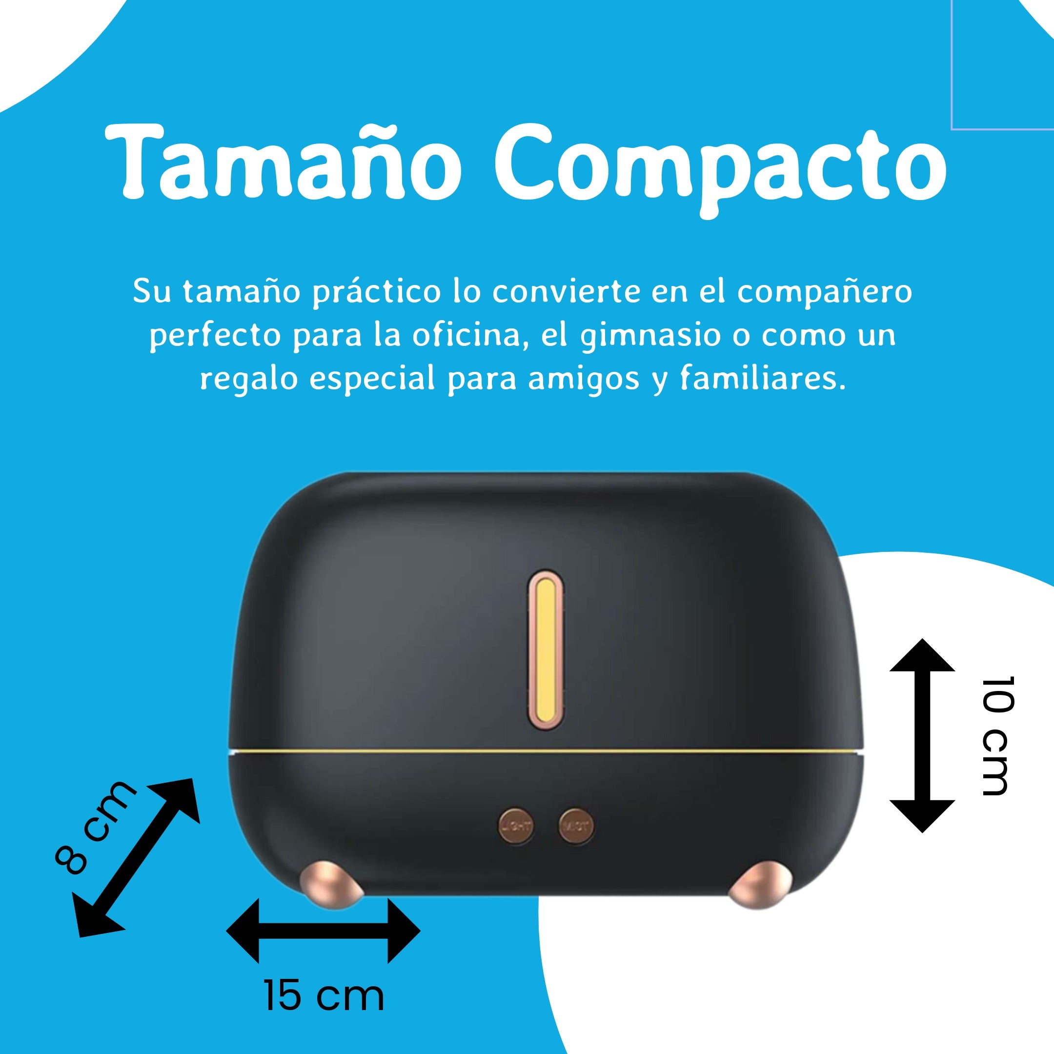 Humificador de llama Portatil A318 Aromaterapia