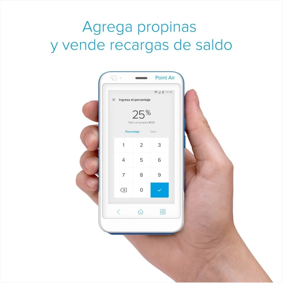 Point Air Lector De Tarjetas Bancarias 4G con Internet Gratis