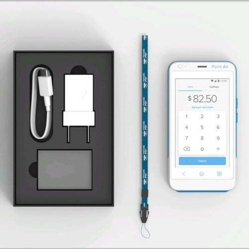 Point Air Lector De Tarjetas Bancarias 4G con Internet Gratis