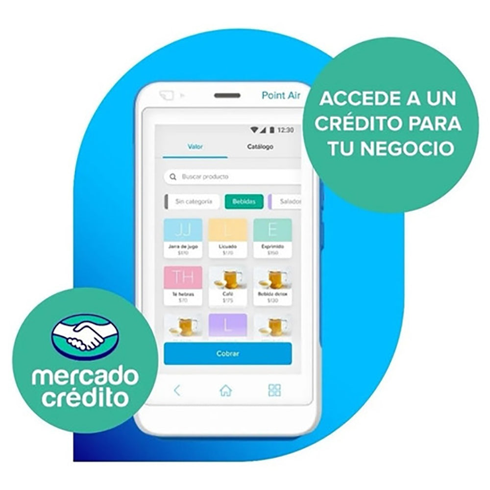 Point Air Lector De Tarjetas Bancarias 4G con Internet Gratis