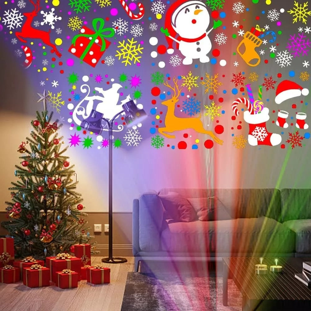 Proyector Láser Led Navidad 16 Diapositivas W886-3-16B