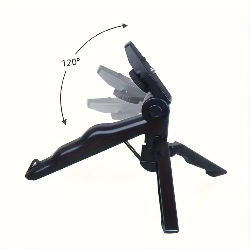 Soporte Celular Videoblog Set Tripie Con Luz Led Microfono PY-49