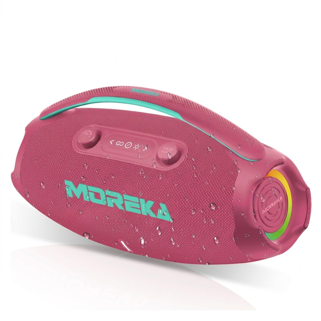 MOREKA A40 Bocina Bluetooth 70W  BT 5.3 10m,  Tipo-C, IPX6, LED RGB