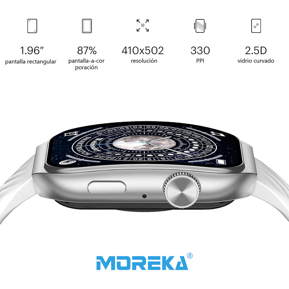 Smart Watch Moreka R03 pantalla amoled 2600mAh contra agua IPX68