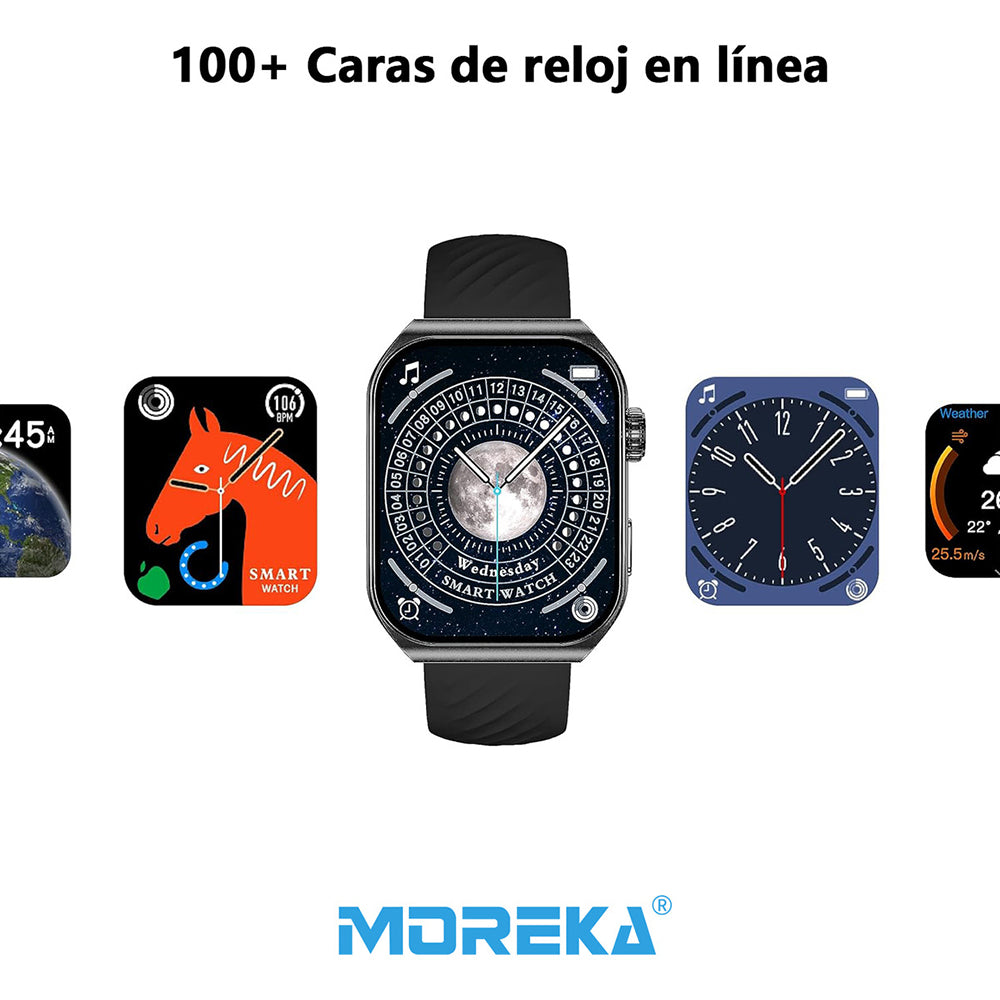 Smart Watch Moreka R03 pantalla amoled 2600mAh contra agua IPX68