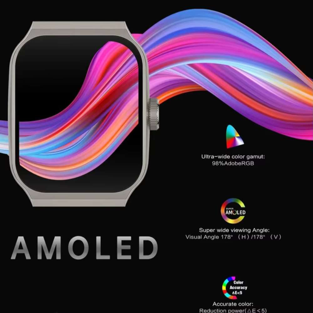 Smart Watch Moreka R03 pantalla amoled 2600mAh contra agua IPX68