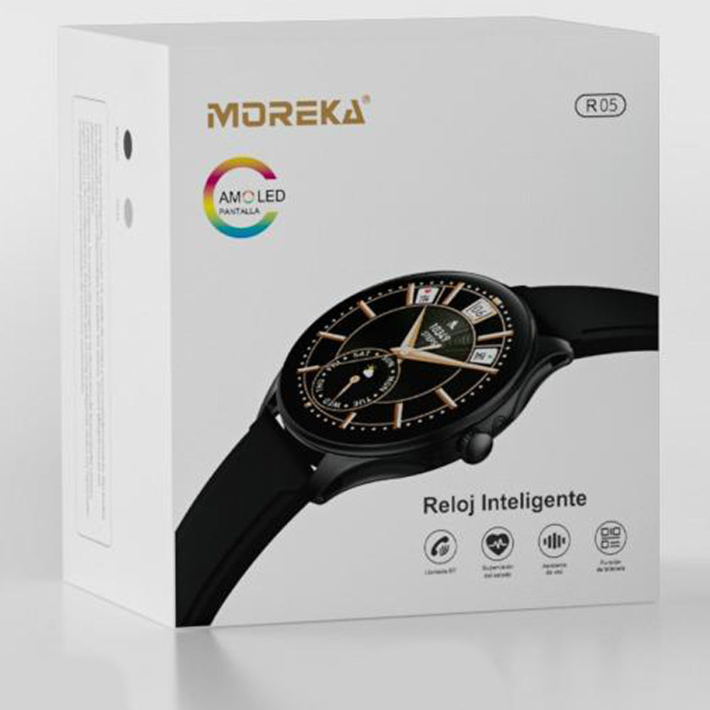 Smart Watch Moreka R05 pantalla Ultra HD Amoled contra agua IPX67