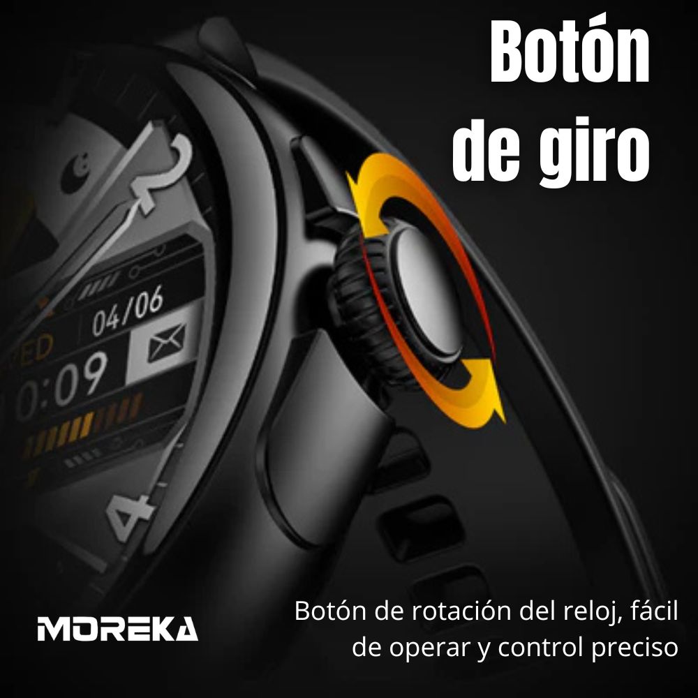 Smart Watch Moreka R08 pantalla HD Amoled  1.43