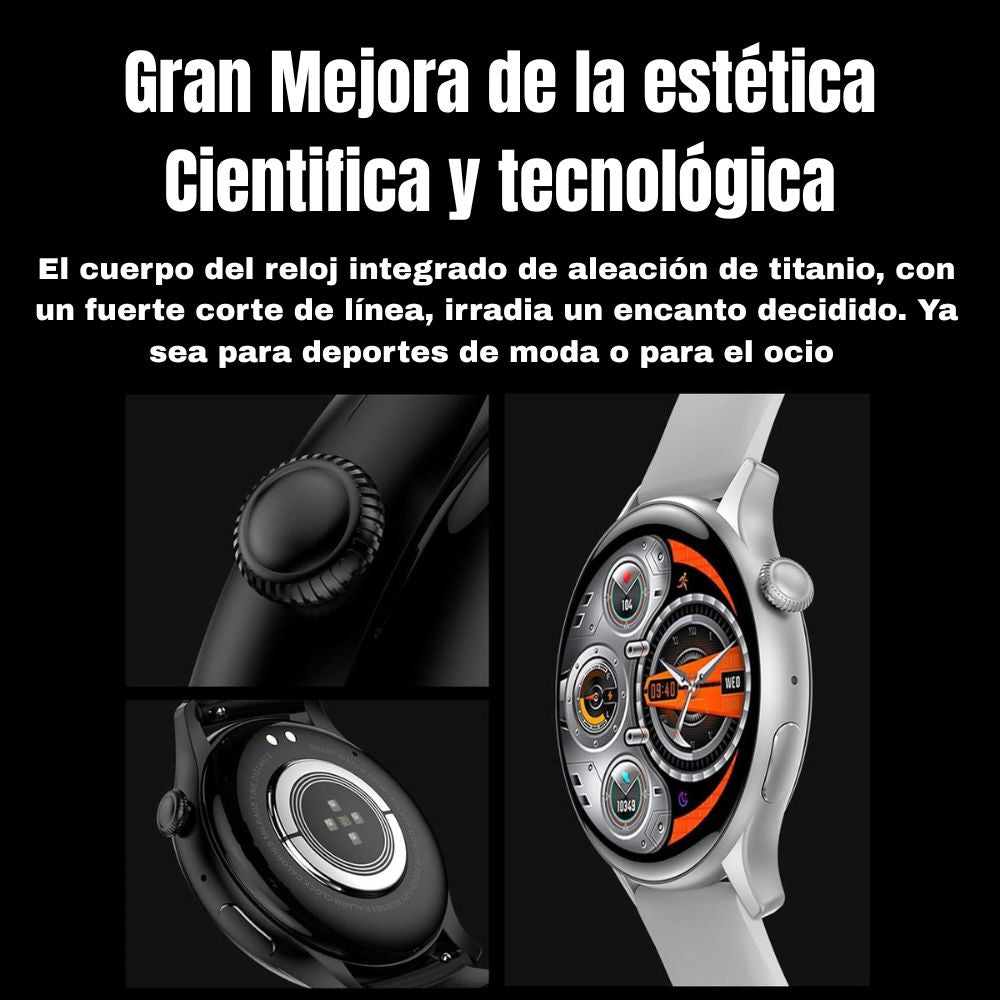 Smart Watch Moreka R12 pantalla Ultra HD 1.43