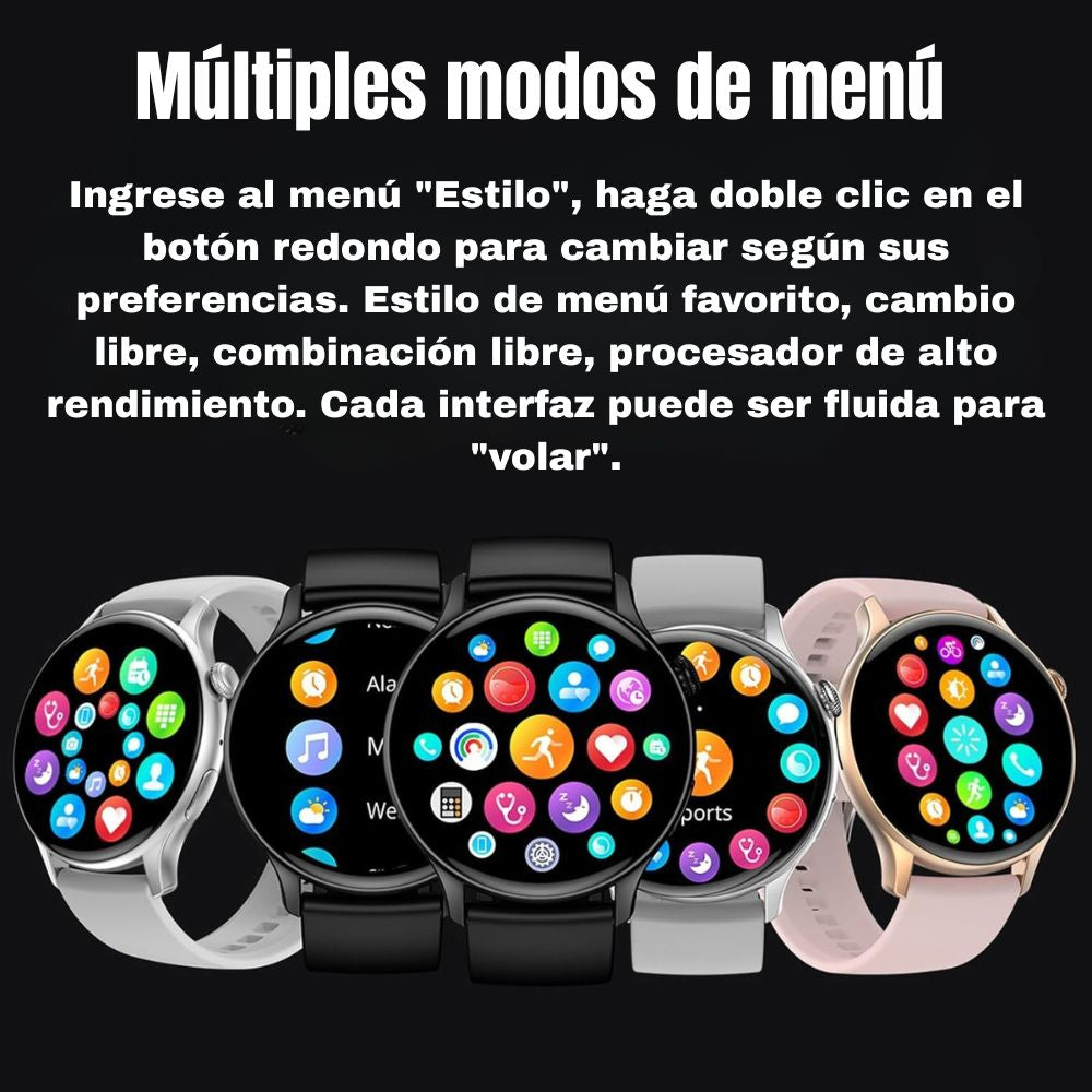 Smart Watch Moreka R12 pantalla Ultra HD 1.43
