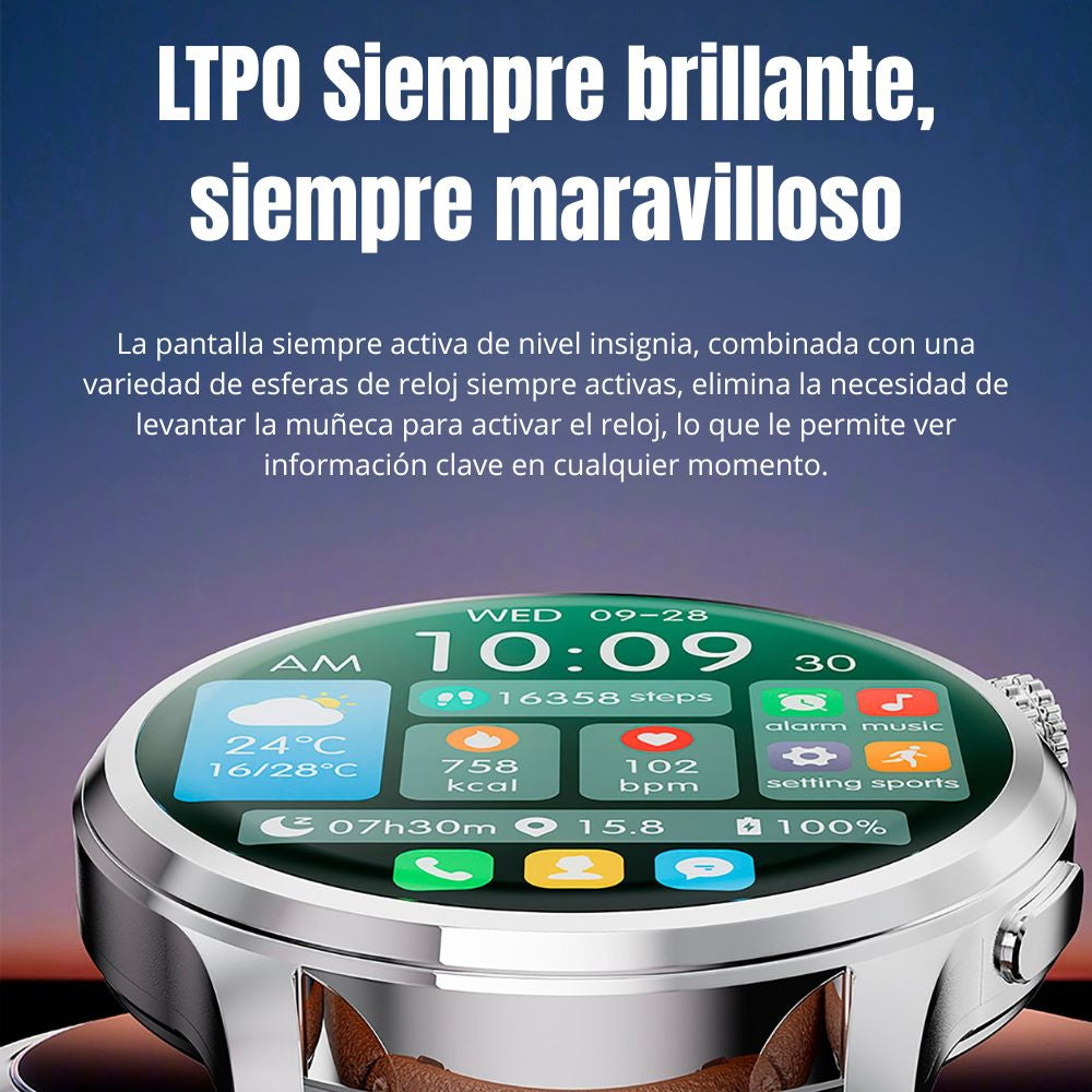 Smart Watch Moreka R04 pantalla Ultra HD Amoled contra agua IPX67