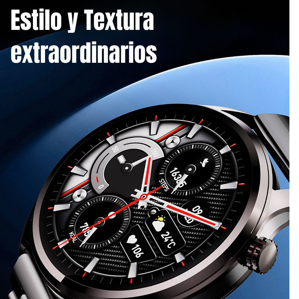 Smart Watch Moreka R04 pantalla Ultra HD Amoled contra agua IPX67