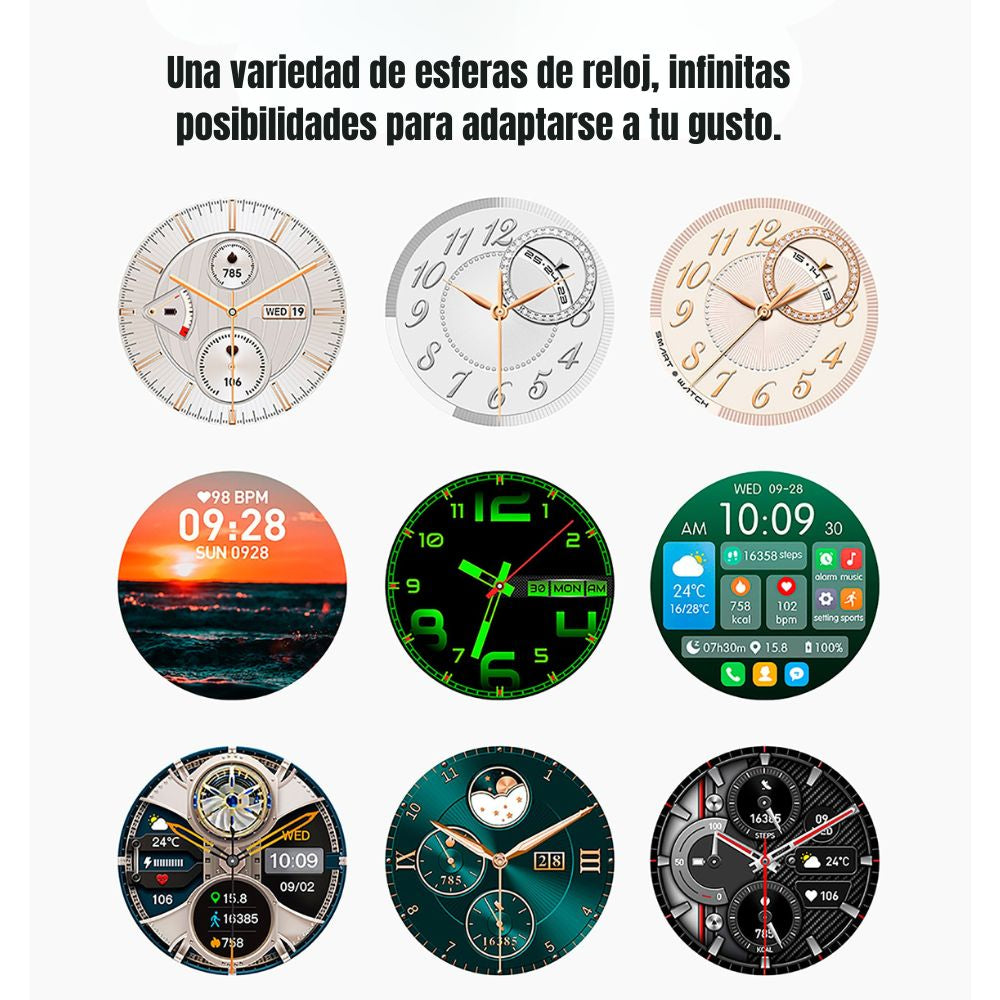 Smart Watch Moreka R04 pantalla Ultra HD Amoled contra agua IPX67