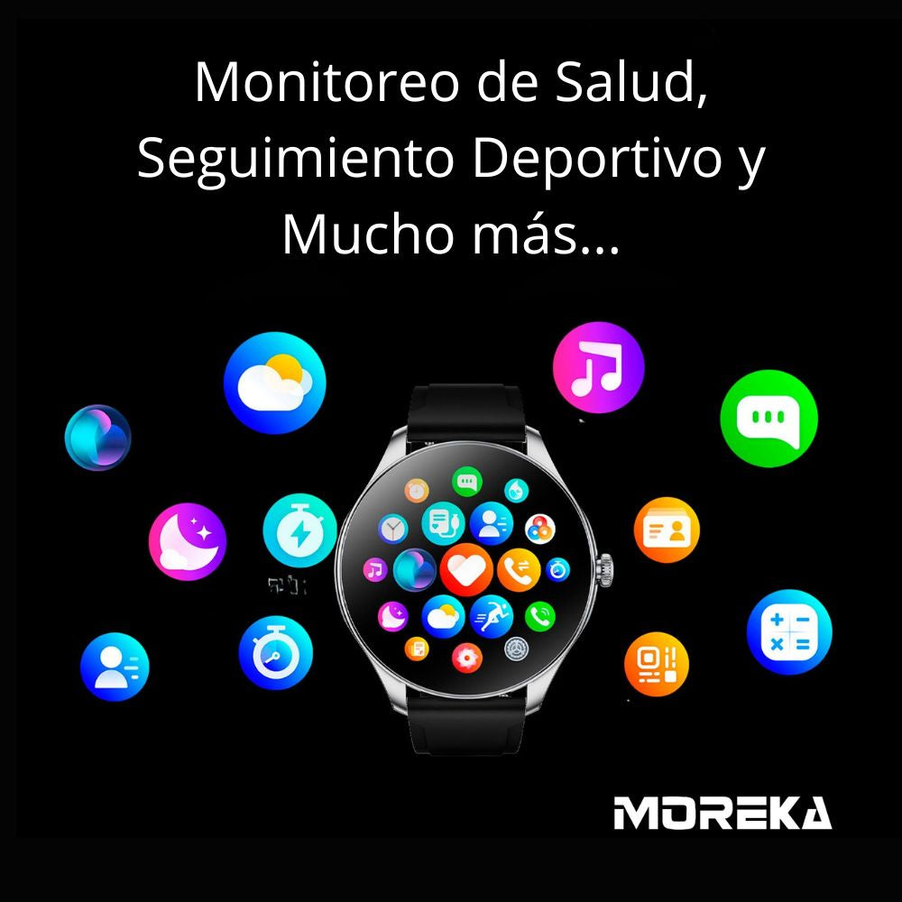 Smart Watch Moreka R05 pantalla Ultra HD Amoled contra agua IPX67