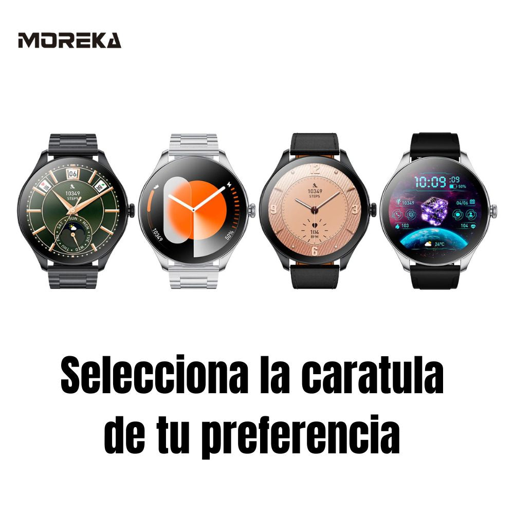 Smart Watch Moreka R05 pantalla Ultra HD Amoled contra agua IPX67
