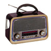 Bocina Radio FM - AM  Moreka 225, Bluetooth, TF Card, Lampara, USB