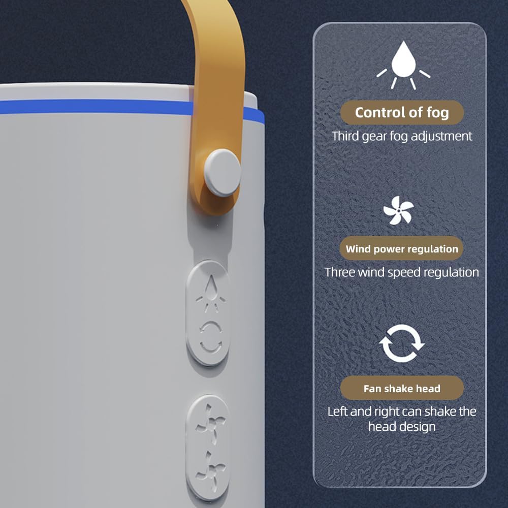 Mini Aire Acondicionado Oscilatorio doble ventilador SF111