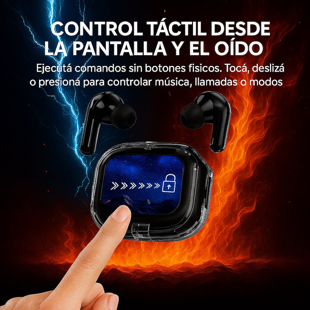 Audífonos Bluetooth Traductor IA Cancelación de Ruido ENC IPX5 SmartBuds