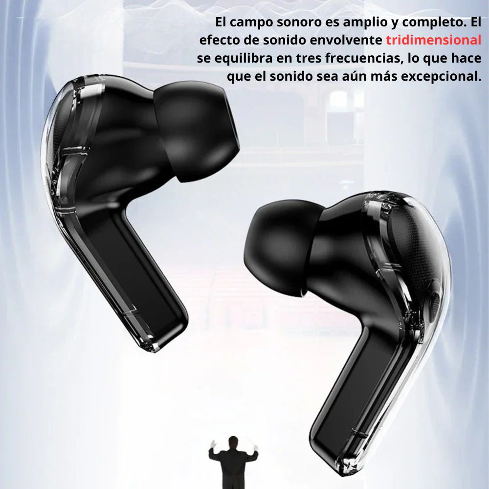 Audífonos Bluetooth Traductor IA Cancelación de Ruido ENC IPX5 SmartBuds