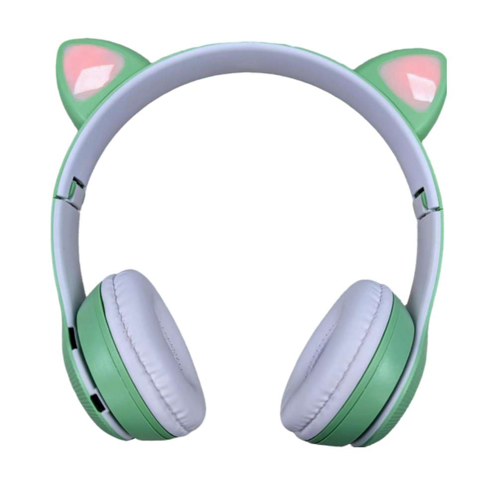 Audífonos Diadema Gato Bluetooth Moreka ST75M Inalámbrico Plegable