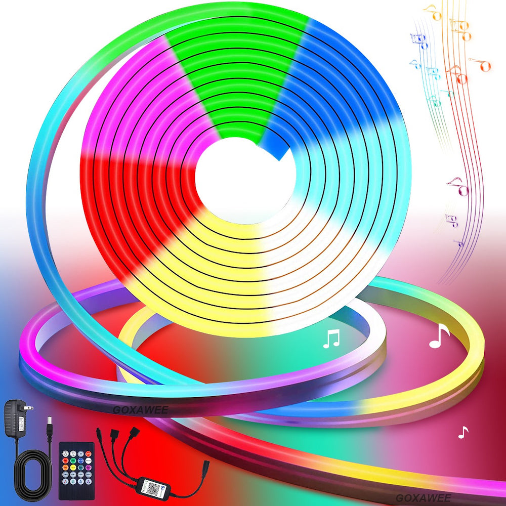 Tira Luz led NEÓN Ip65 Flexible Bluetooth De 5m