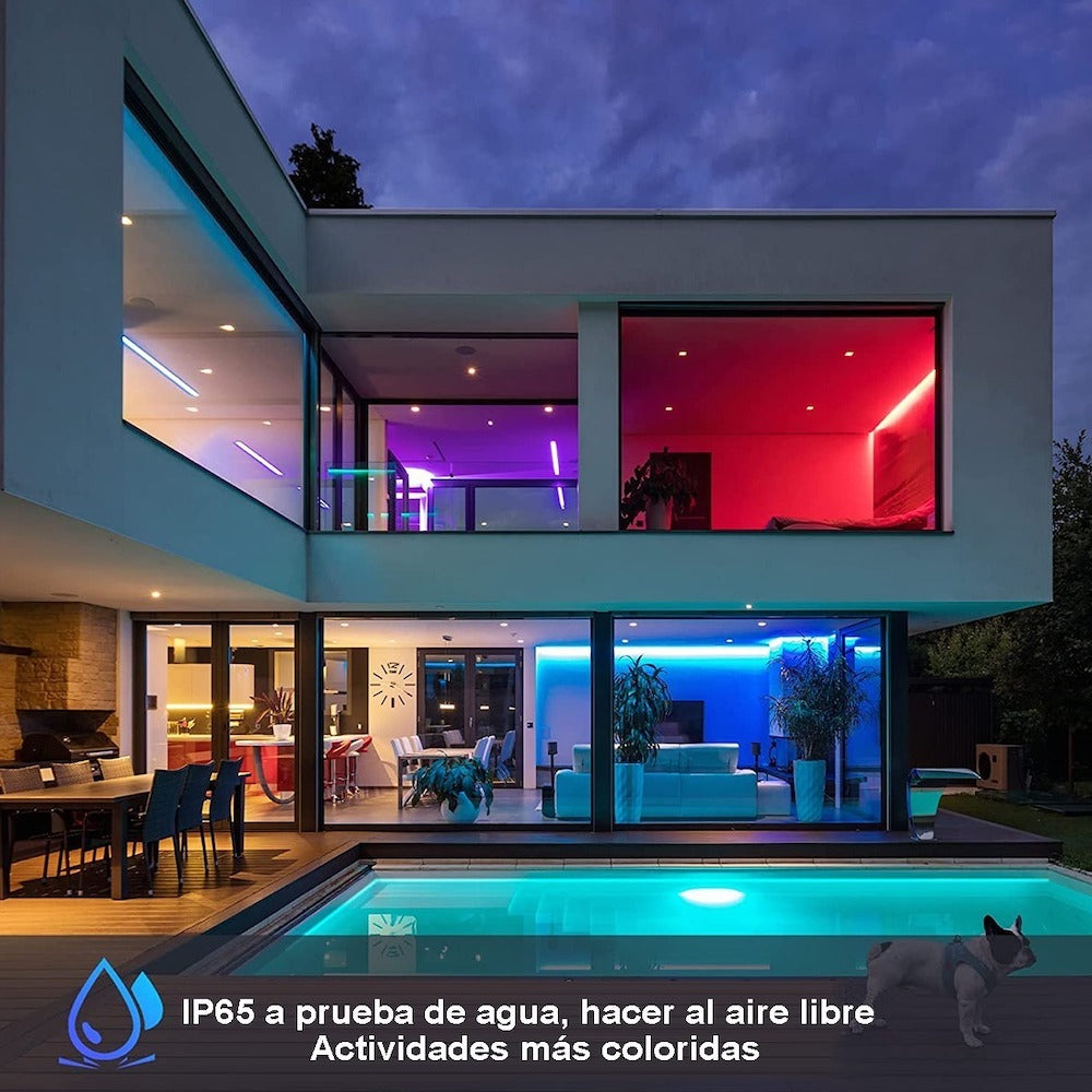 Tira Luz led NEÓN Ip65 Flexible Bluetooth De 5m