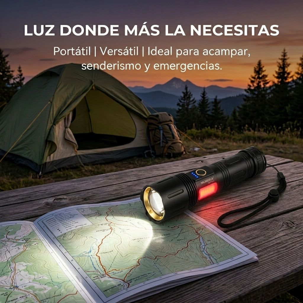 Linterna Recargable LED MOREKA MT-019 Alta potencia