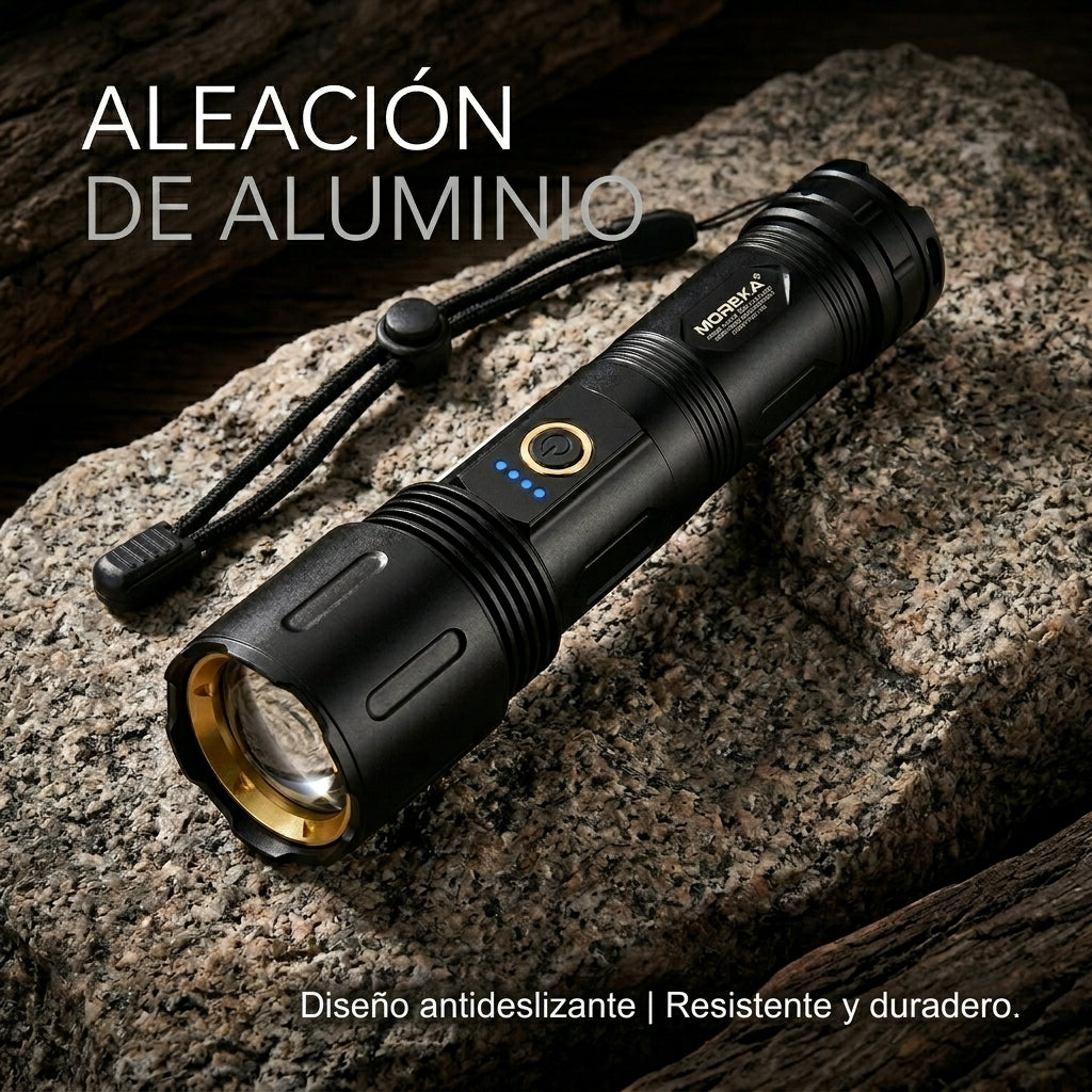 Linterna Recargable LED MOREKA MT-019 Alta potencia