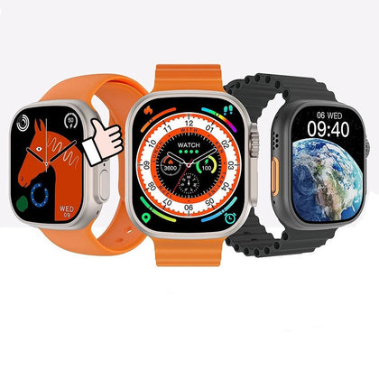 Smart Watch ULTRA 9 Carga Inalámbrica 7 Bandas