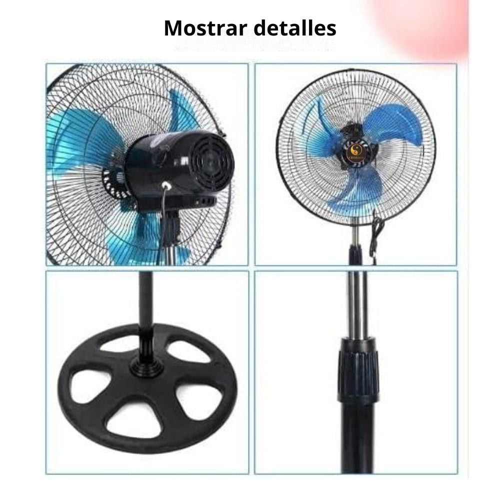 Ventilador alta velocidad de 18 pulgadas, Ajustable DGM-291F