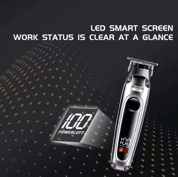 Rasuradora Eléctrica Moreka W-33 Cortadora De Cabello Velocidad 6000 rpm/min 1200mAh