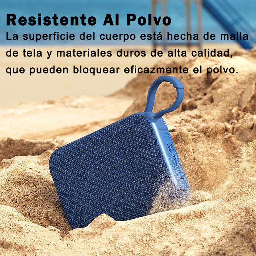 Mini Bocina Nebro 5W 1200mAh Bluetooth recargable, USB TWS WG-131