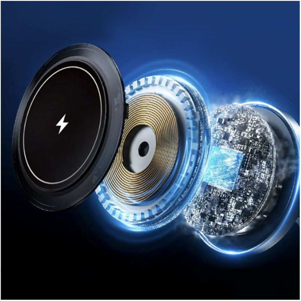 Cargador Magnético Inalámbrico 15W con gancho para auto Yisen X58