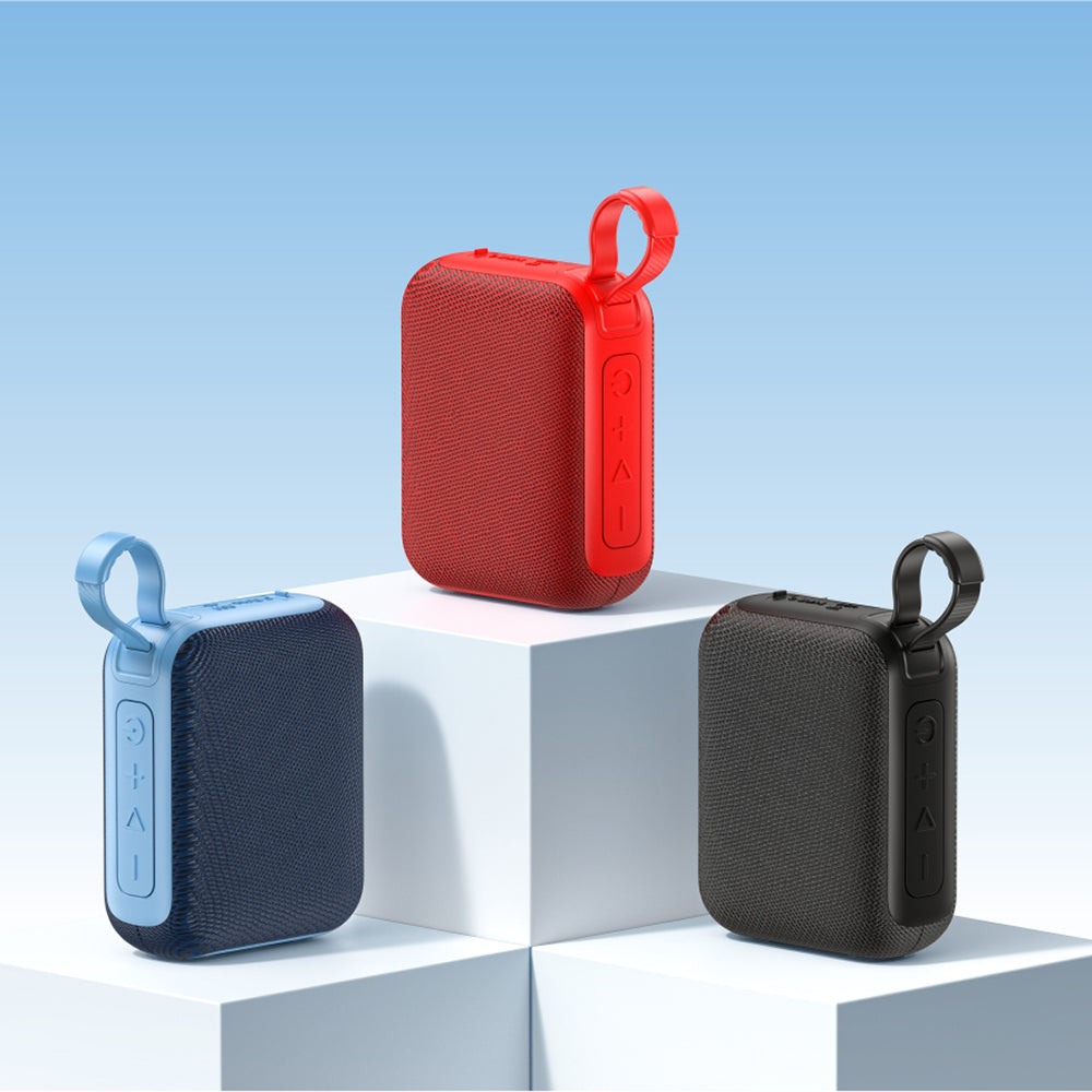 Mini Bocina Nebro 5W 1200mAh Bluetooth recargable, USB TWS WG-131