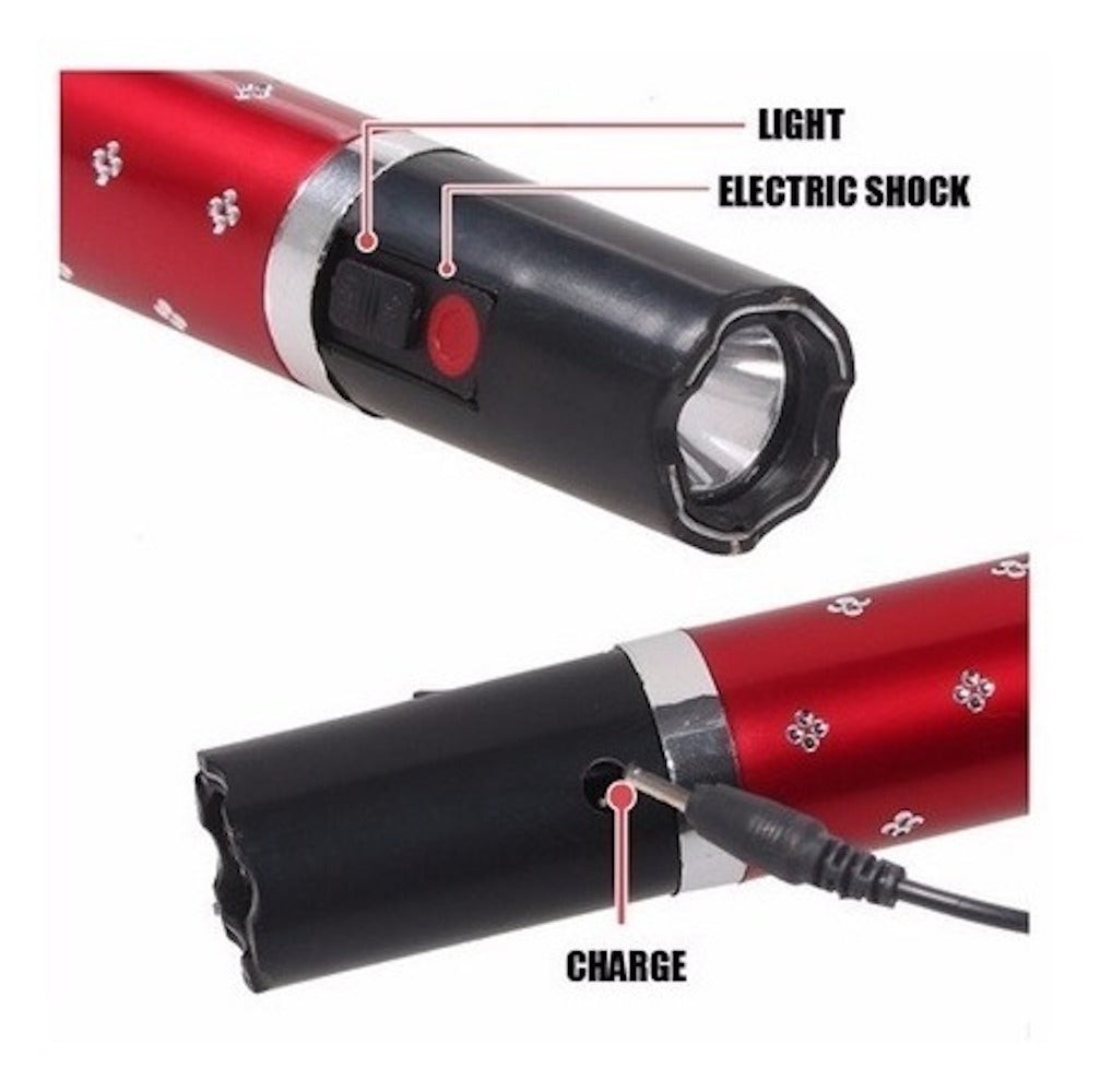 Taser Chicharra Electrica Paralizador Defensa Personal Linterna Sin Laser /e