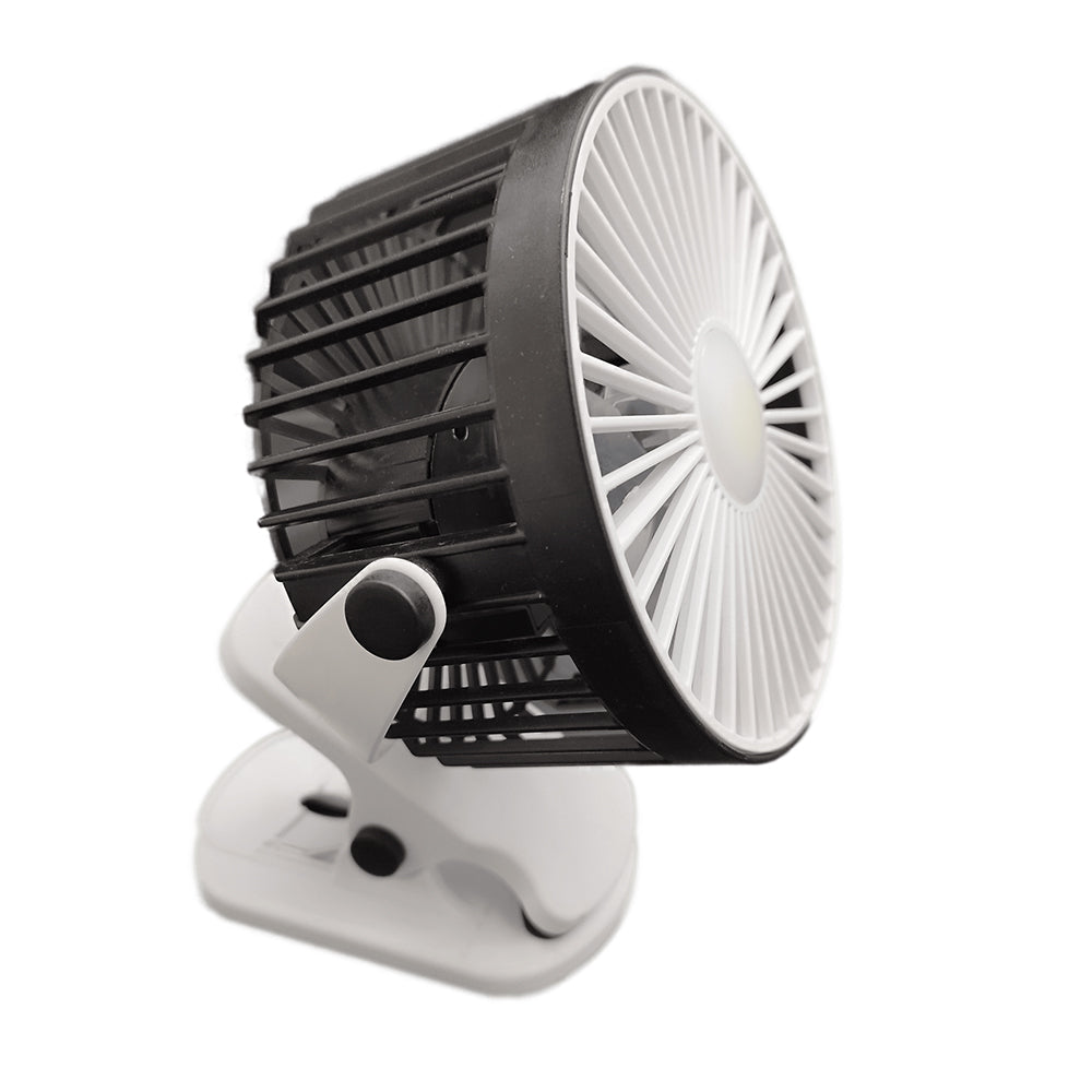 Ventilador eléctrico con Clip de 5.5 Pulgadas Recargable MF025