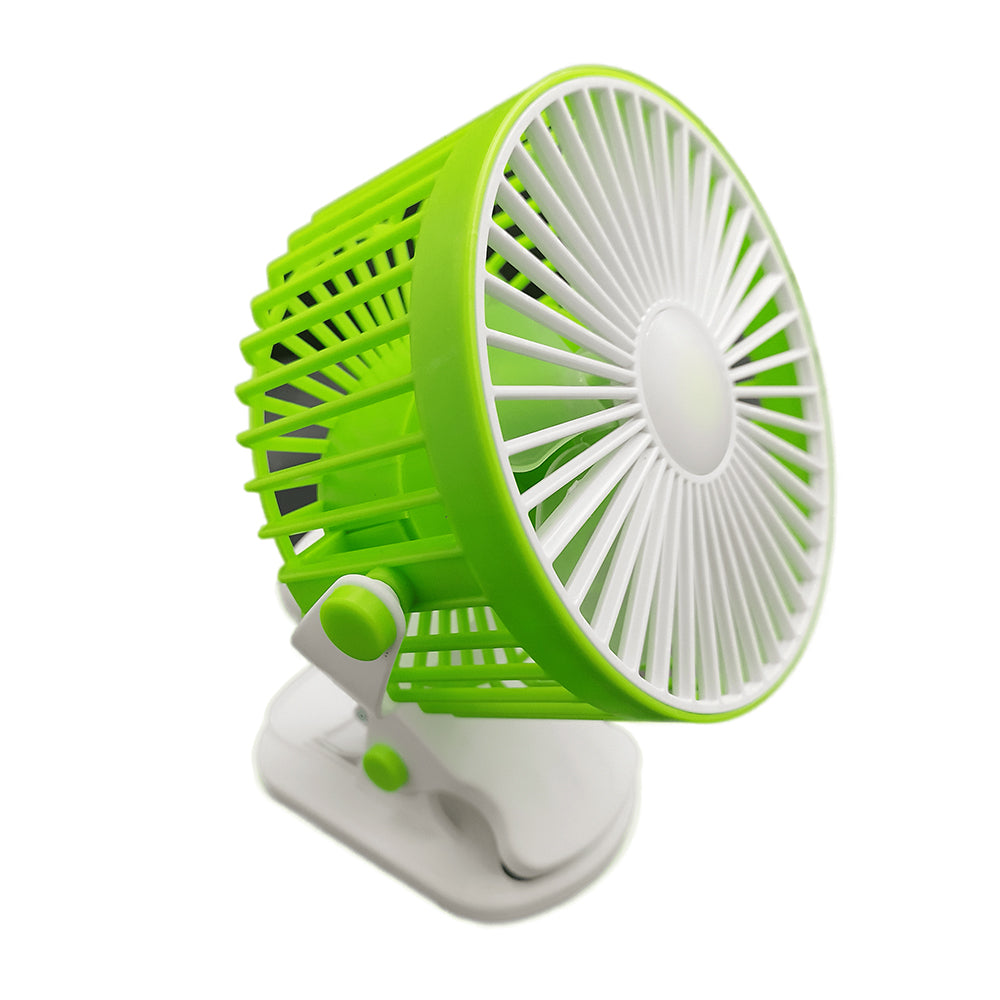 Ventilador eléctrico con Clip de 5.5 Pulgadas Recargable MF025