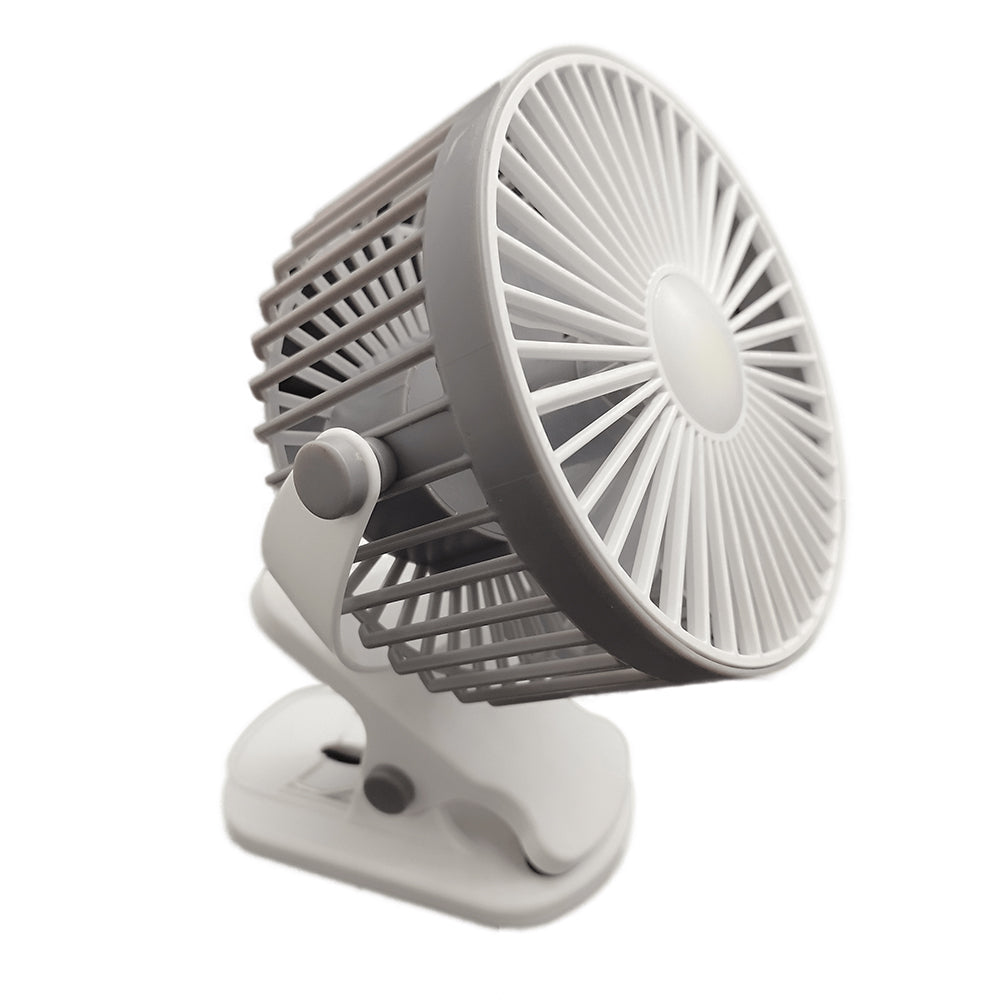 Ventilador eléctrico con Clip de 5.5 Pulgadas Recargable MF025
