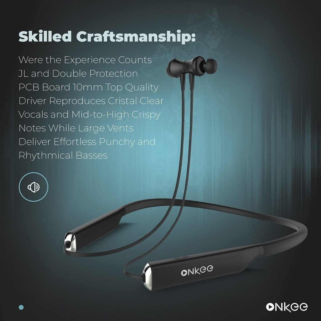 Audífonos Onkee S7 Sport baterÍa 15 hrs.