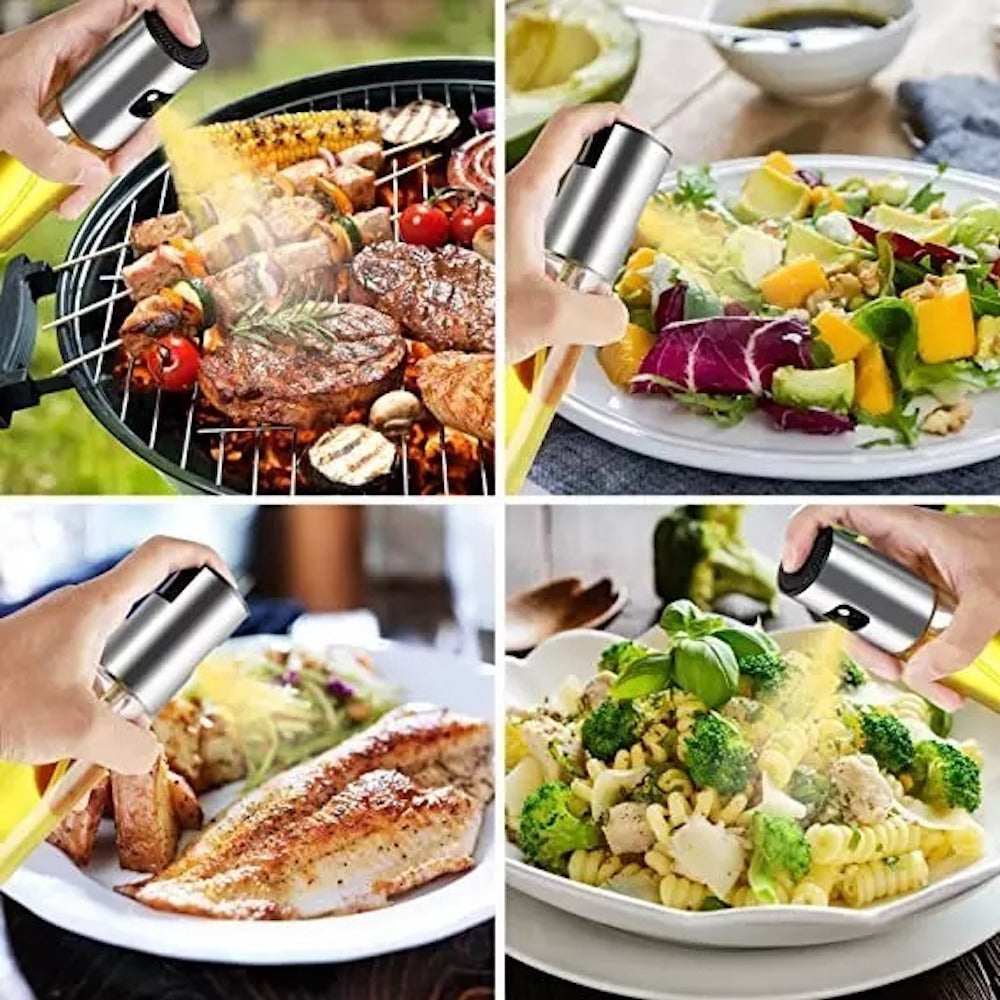 Botella Dispensador Aceite Spray Vinagre Rociador Atomizador