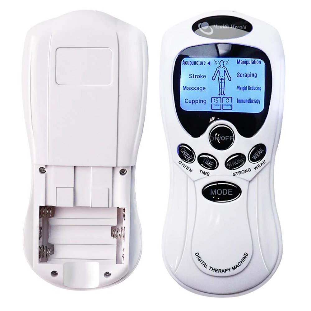 Masajeador Muscular Terapia Digital Estimulador Eléctrico Moreka NP-0195