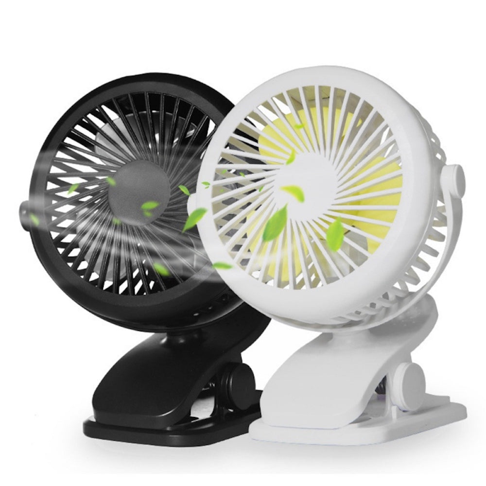 Ventilador eléctrico con Clip de 5.5 Pulgadas Recargable MF025